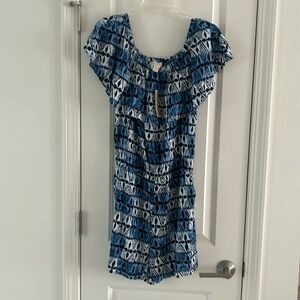 Michael Kors off the shoulder romper